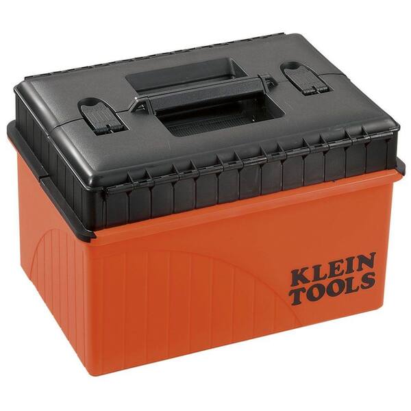 Klein Tools Hi-Viz Slide-Top Tool Box-DISCONTINUED