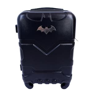 Batman 21 in. Black Hard Sided Carry-On Luggage Spinner