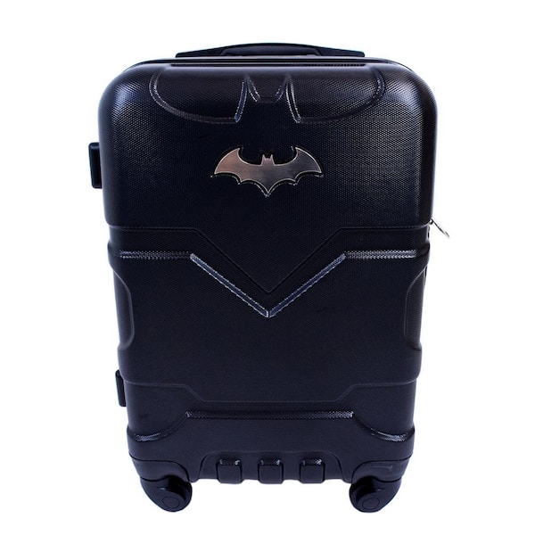 DC Comics Batman 21 in. Black Hard Sided Carry-On Luggage Spinner  EMBTL706-001 - The Home Depot