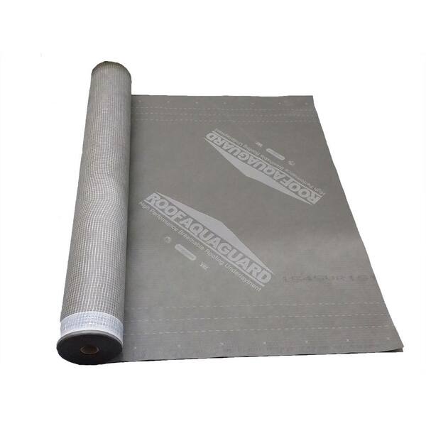 RoofAquaGuard 59 in. x 164 ft. BREA Breathable Synthetic Underlayment