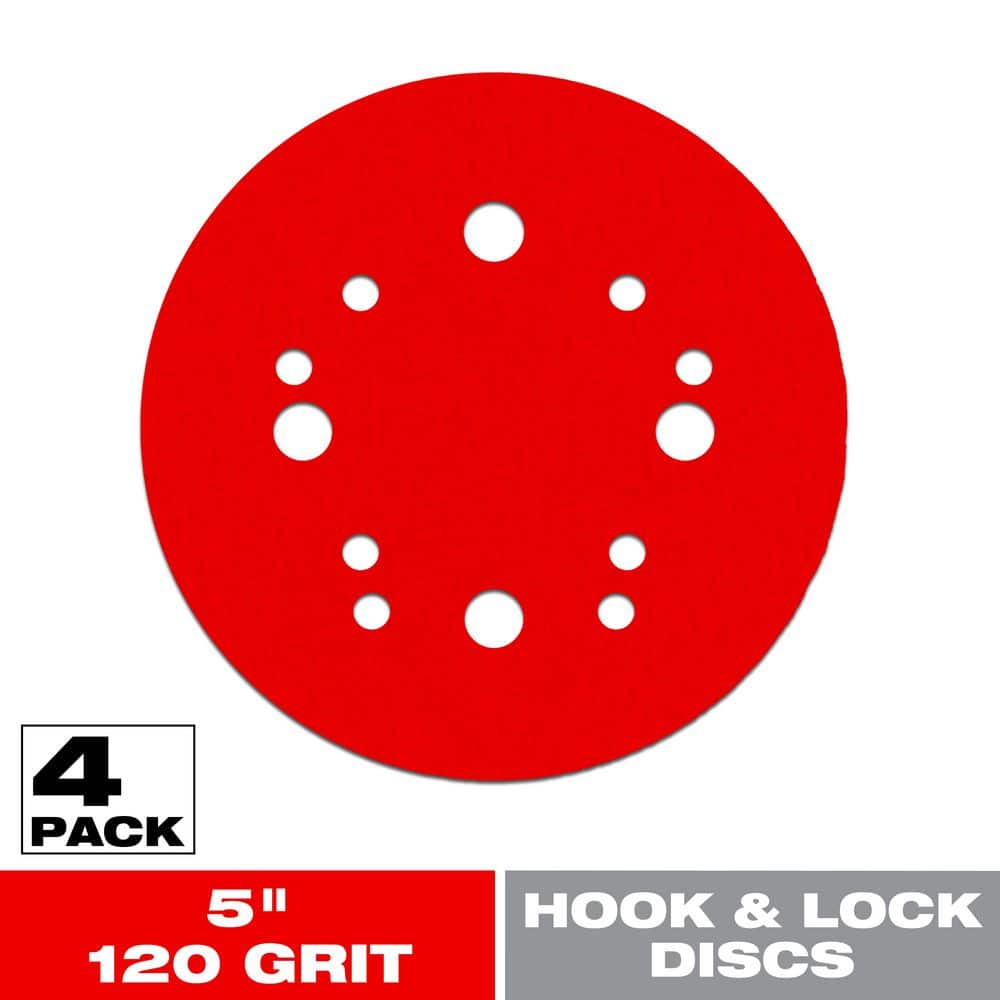 GTIN 008925093596 product image for 5 in. 120-Grit Hook and Lock ROS Sanding Discs | upcitemdb.com