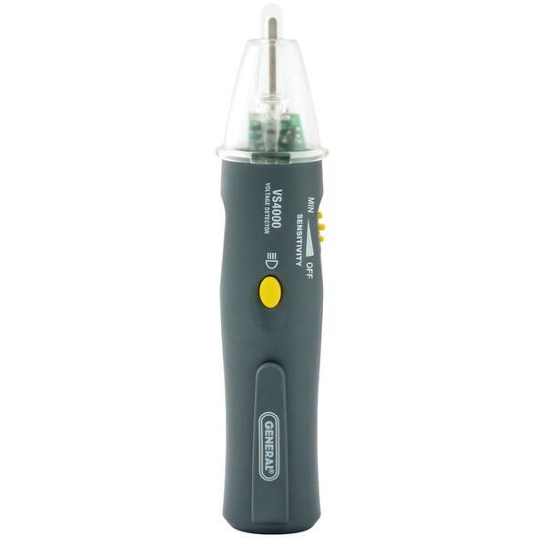 General Tools Audible/Visual Non-Contact-Voltage Detector with Adjustable Sensitivity