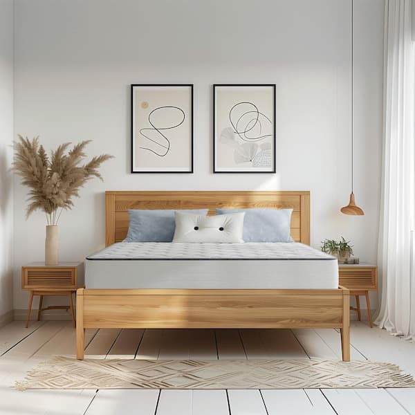 LIBORIA Multi-layer Breathable Anti Static Hybrid Full Medium Memory Foam 10 in. Bed-in-a-Box Mattress