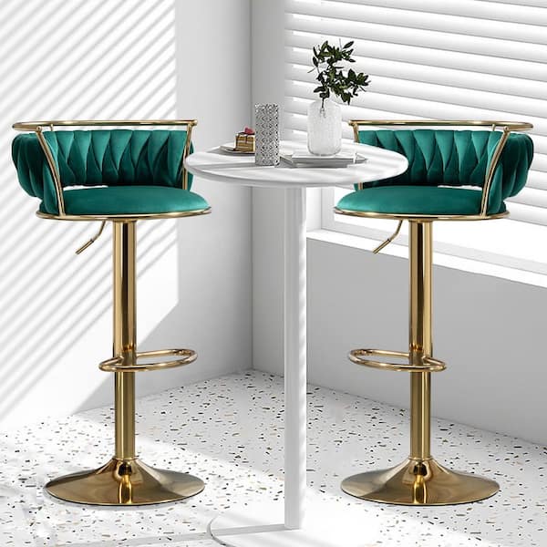 Hunter green best sale bar stools