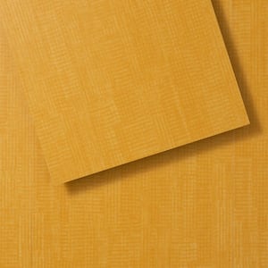 FabCore Sunflower 28 MIL x 12 in. W x 24 in. L Adhesive Waterproof Vinyl Tile Flooring (36 sqft/case)