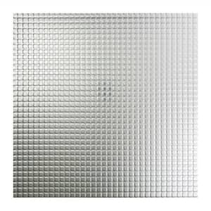 Fasade Minidome 2 ft. x 2 ft. Brushed Aluminum Lay-In Vinyl Ceiling ...