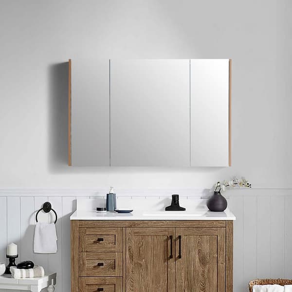 Maple Bathroom Mirror Medicine Mirror Ideas