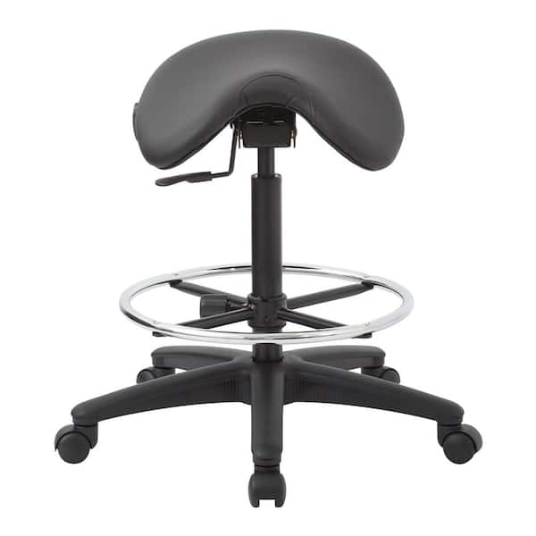 Office Star Products 35 in. Pneumatic Drafting Chair with Black