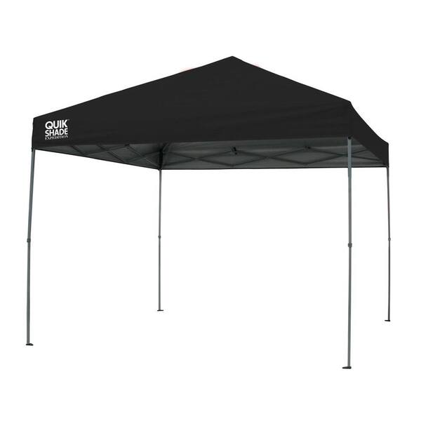 Quik Shade Expedition 10 ft. x 10 ft. Black Instant Canopy