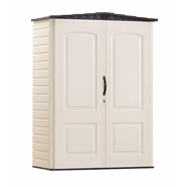 Small Vertical Resin Storage Shed, Small Outdoor Storage Shed