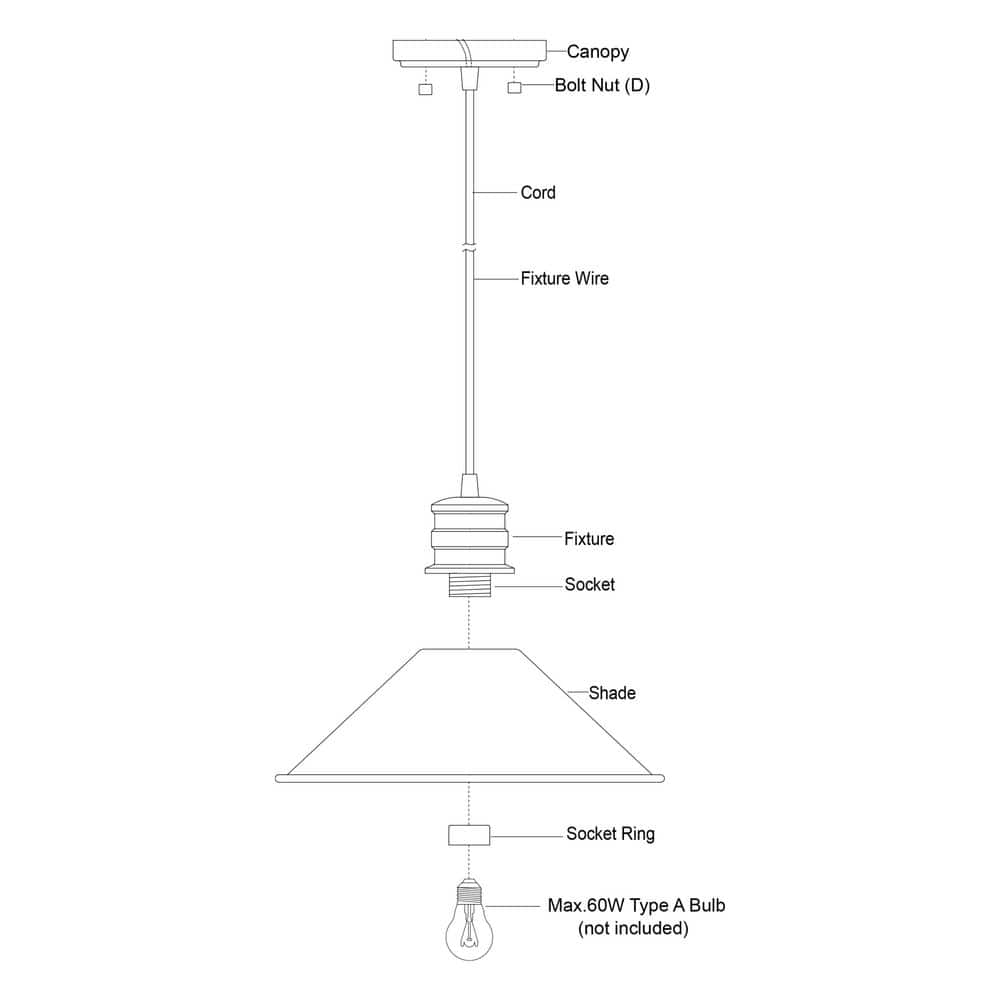 Akron 12" Matte White Interior Industrial Cone Pendant Light