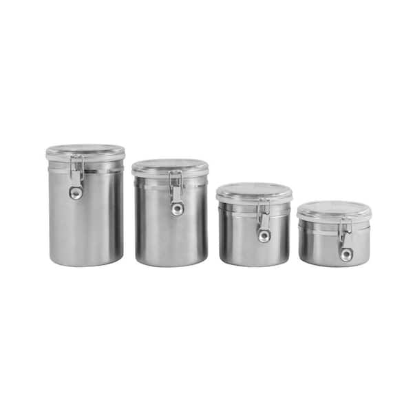 Ragalta 4-Piece Stainless Steel Canister Set