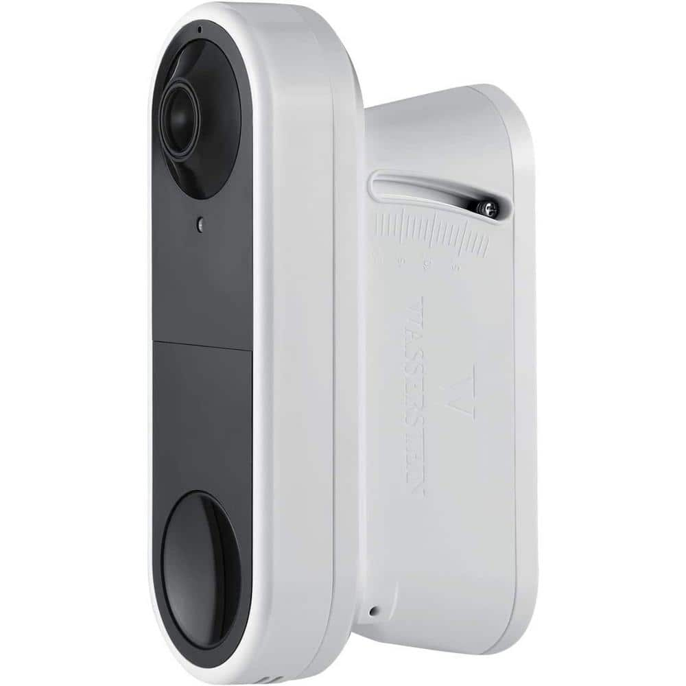 Vertical Wedge Wall Mount for Arlo Video Doorbell - Flexible Mounting Options for Your Smart Doorbell in White -  Wasserstein