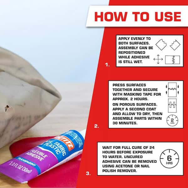 LEATHER AND FABRIC GLUE