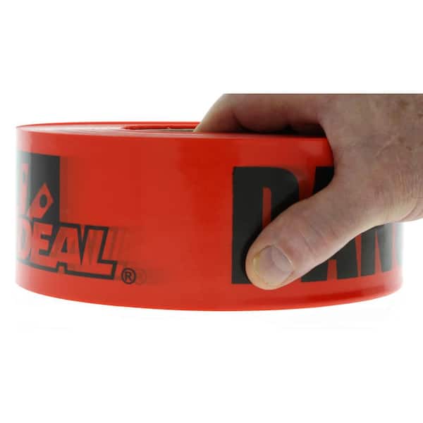 UV Resistant Red Polyethylene Containment Tape - ICRA Solutions, LLC