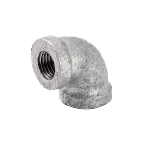 1/4 in. FIP Galvanized Malleable Iron 90° Elbow Fitting