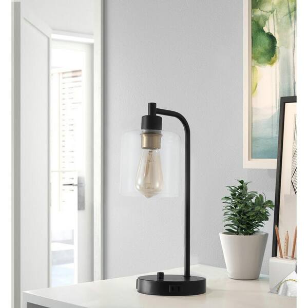 Dimmable Electric Lantern Table Lamp with line Cord dimmer and