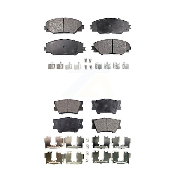 TEC Front Rear Ceramic Brake Pads Kit For Toyota RAV4 Matrix Pontiac Vibe KTC-100108