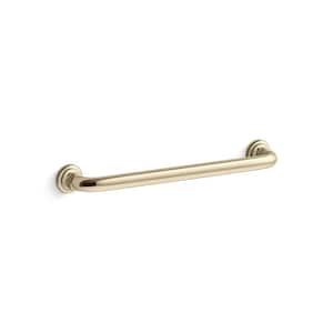Artifacts 7 in. (178 mm) Center-to-Center Vibrant French Gold Cabinet Bar Pull