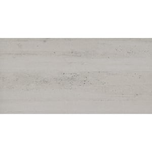 Cassero II White 11.81 in. x 23.62 in. Matte Concrete Look Porcelain Floor and Wall Tile (11.628 sq. ft./Case)