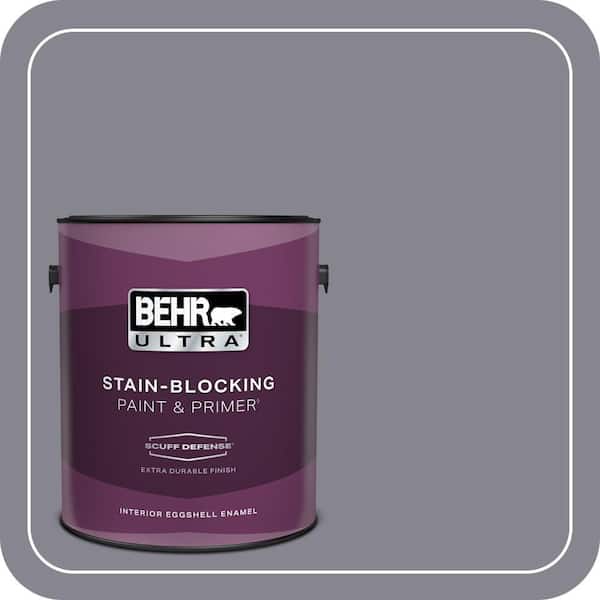 BEHR ULTRA 1 gal. #MQ5-03 Old Amethyst Extra Durable Eggshell Enamel Interior Paint & Primer