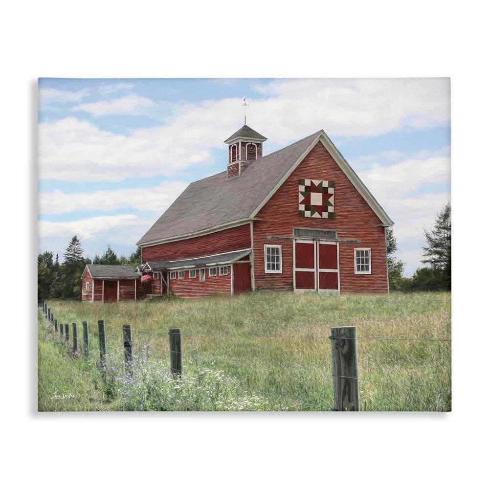 Rustic Barn Fence Posts by Lori Deiter Unframed Nature Graphic Art Print 30 in. x 40 in. price history on PriceWatchPro