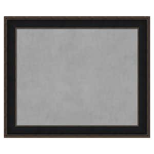 Mezzanine Espresso 48 in. x 40 in. Framed Magnetic Board