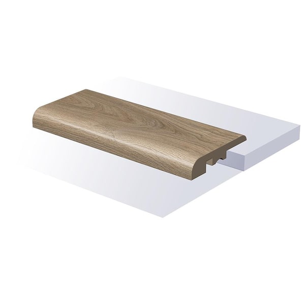 Selkirk Lively Sequoia 0.35 in. T x 1.57 in. W x 94 in. L Waterproof Vinyl End Cap Moulding