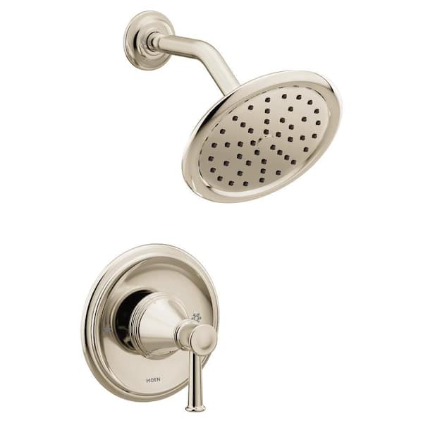 Belfield 1-Handle Shower Trim Kit in Polished Nickel (Valve Not Included)