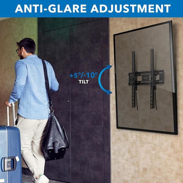 mount-it! Portrait Tilting Wall Mount for 37 in. to 75 in. TVs MI