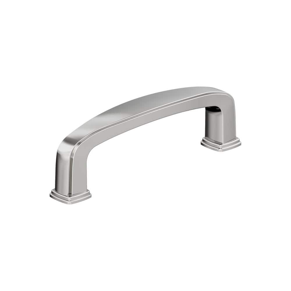 Polished Chrome 3-Inch Traditional Cabinet Pull with Mounting Hardware