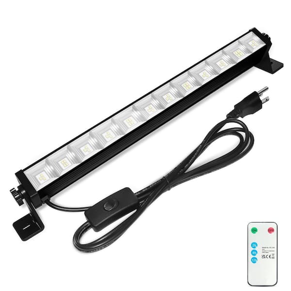 120-Volt Integrated LED 24-Watt Shop Light with Remote 3600 Lumens 6000K Garage Work Light (1-Pack)