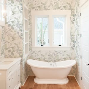 Whites & Off-Whites Vinyl Peel & Stick Wallpaper Roll (Covers 28.2 Sq. Ft.)