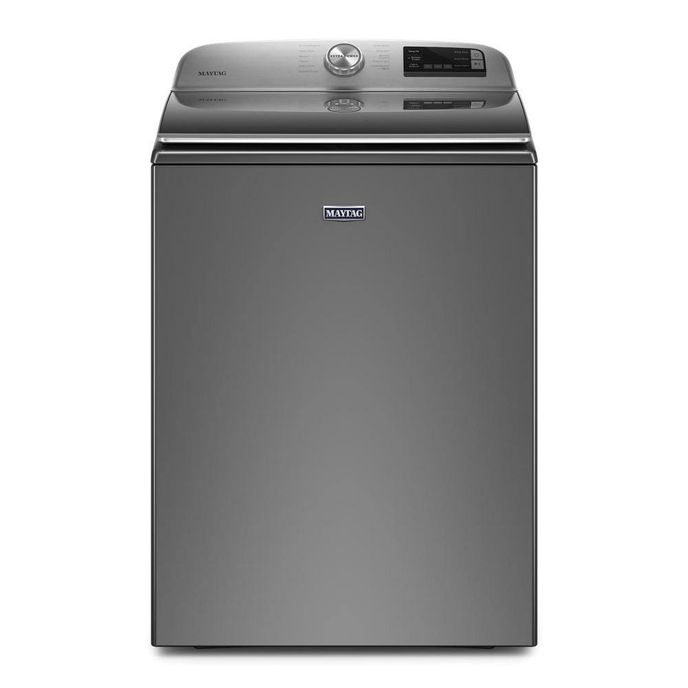 Maytag 4.7 cu. ft. Smart Capable Metallic Slate Top Load Washing Machine with Extra Power Button and Deep Fill Option