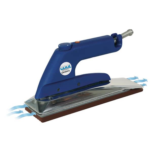 ROBERTS Cool Shield Heat Bond Carpet Seaming Iron with Non-Stick Grooved Base