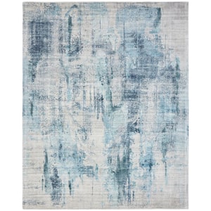 Lucid Multi-Colored Tones 7 ft. 6 in. x 9 ft. 6 in. Area Rug