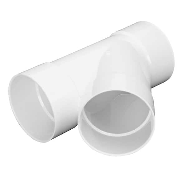 PVC S&D 45° Wye, 6 in. Hub X Hub X Hub