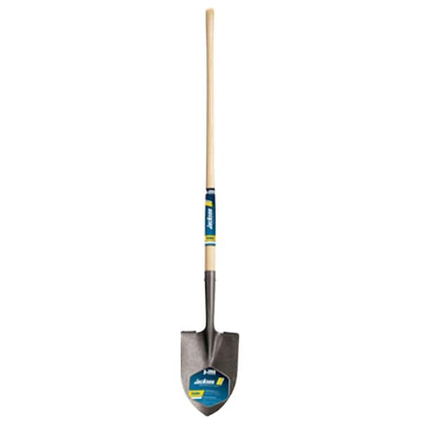 Ames Jackson 47 in. Steel Round Point Shovel