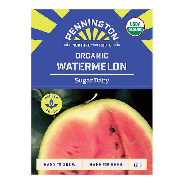Pennington Organic Sugar Baby Watermelon Fruit Seeds