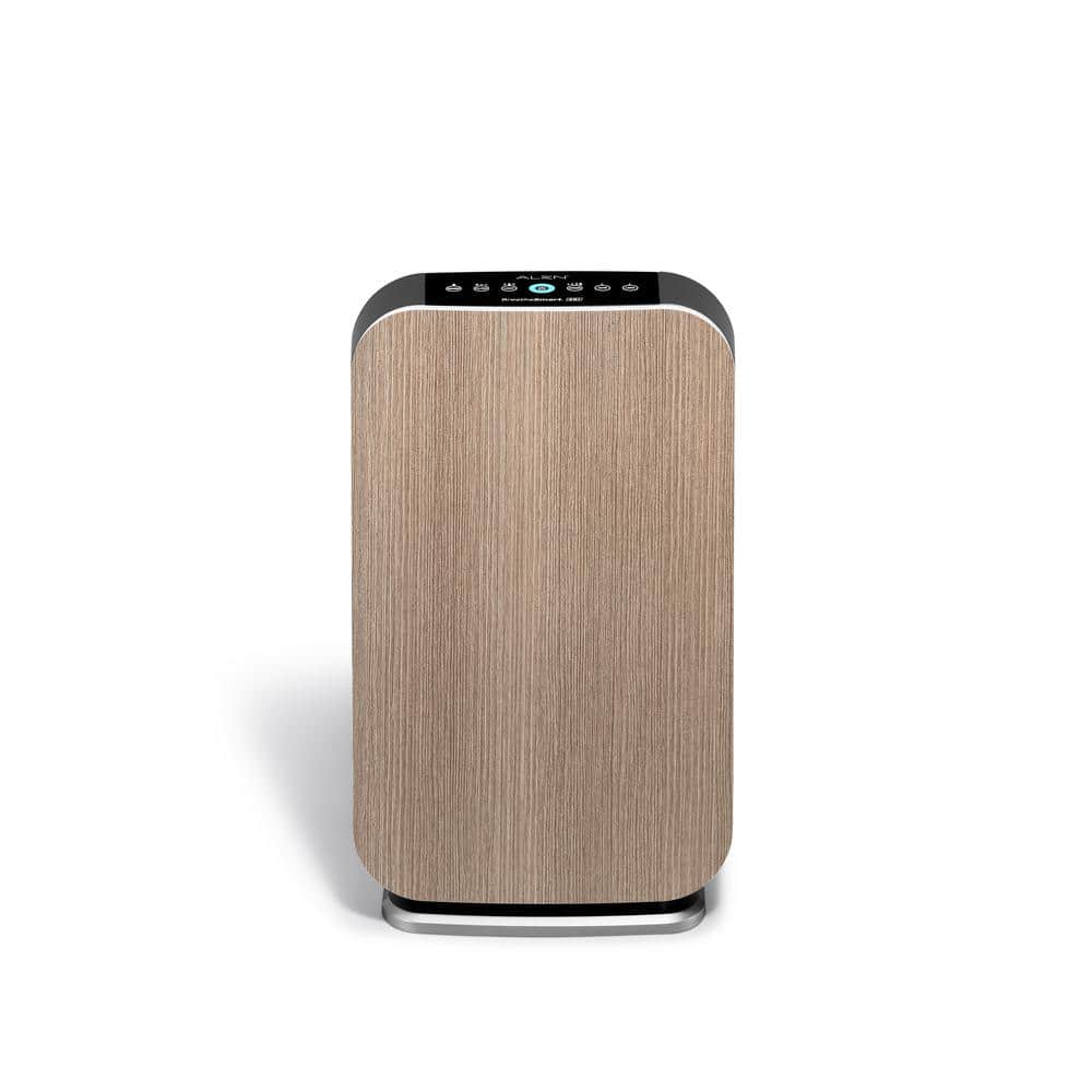 Weathered Gray HEPA Air Purifier with Odor Absorbing Filter