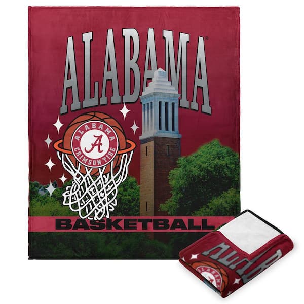 NCAA Alabama Basketball Love Silk Touch Polyester Throw Blanket