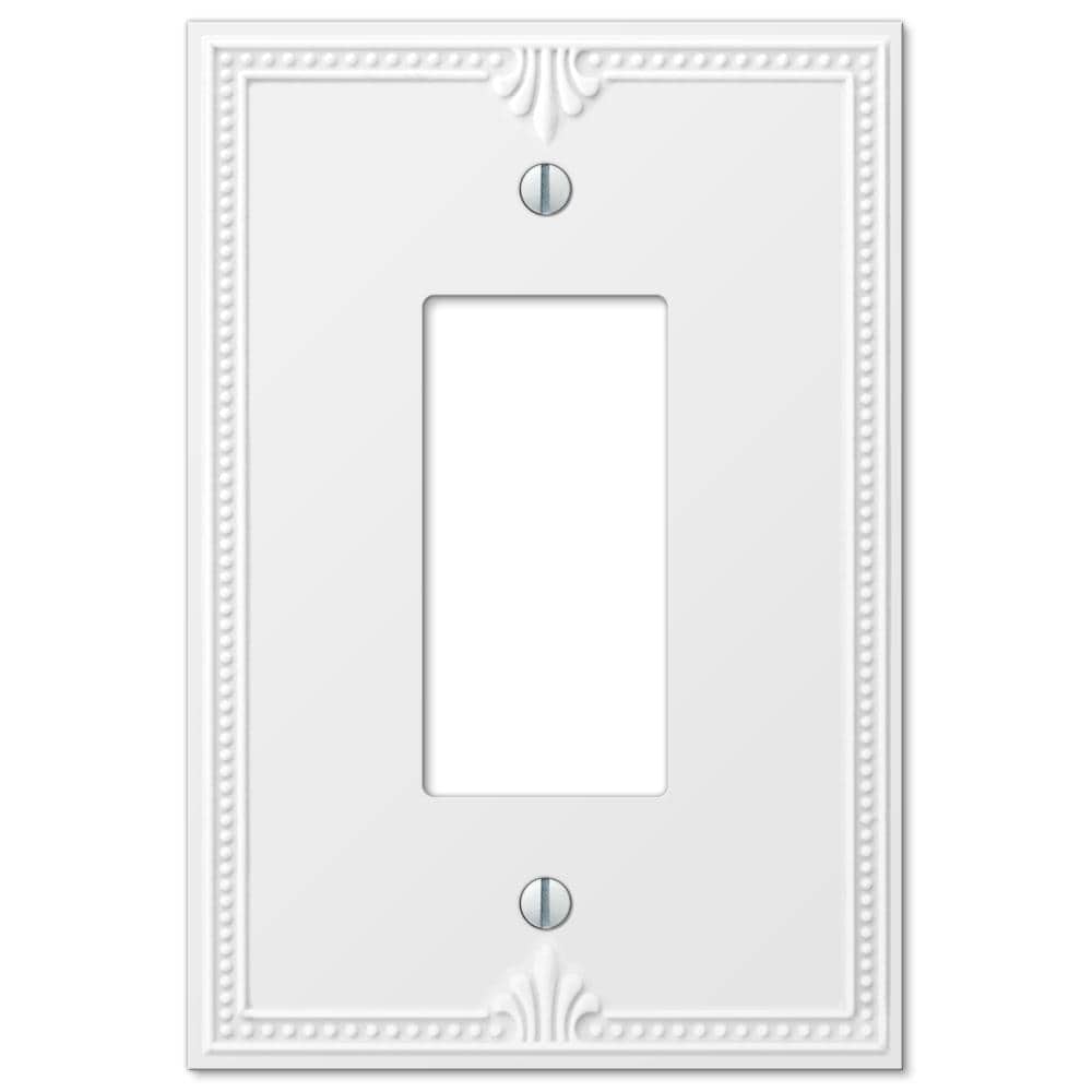 Richmond 1 Gang Rocker Composite Wall Plate - White price history on PriceWatchPro