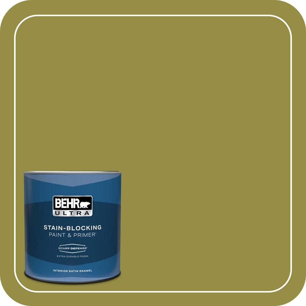 1 qt. #PPU9-03 Retro Avocado Extra Durable Satin Enamel Interior Paint & Primer price history on PriceWatchPro