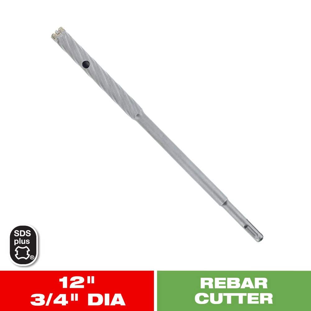 DIABLO 3/4 in. x 12 in. SDS-Plus Rebar Cutter DMAPLRC1050 