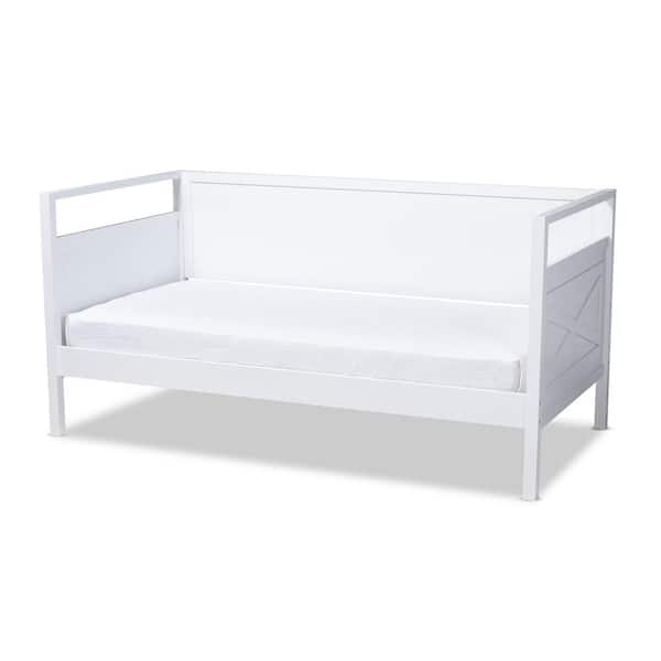 Cintia White Twin Daybed