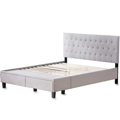 California King Beds Bedroom Furniture The Home Depot