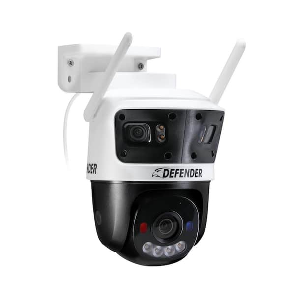 AI POWERED 3K+ Guard WIFI Tri-Lens PTZ Plug-In Security Camera