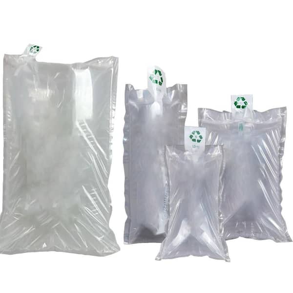 Unbranded 2.4 lb. 16L x 12W Environmentally Friendly Inflatable Air Bubble Bags Cushioning Void Fill for Shipping 50 Pieces