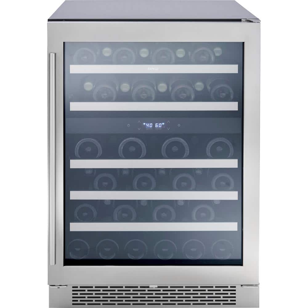 Zephyr Presrv 24 in. 45Bottle Wine Cooler with Dual Temperature Zones