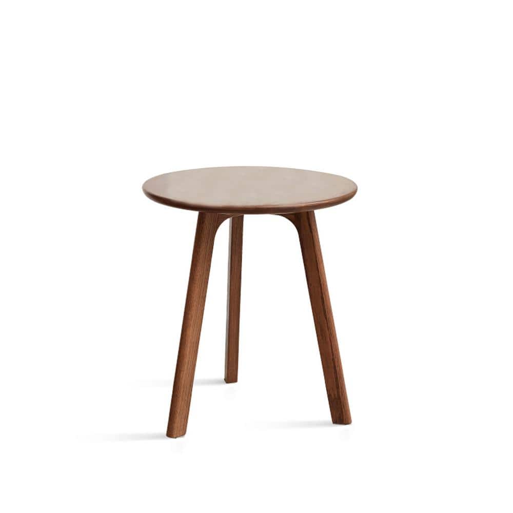 Brown Round Solid Wood End Table, Side Table, Coffee Table price history on PriceWatchPro